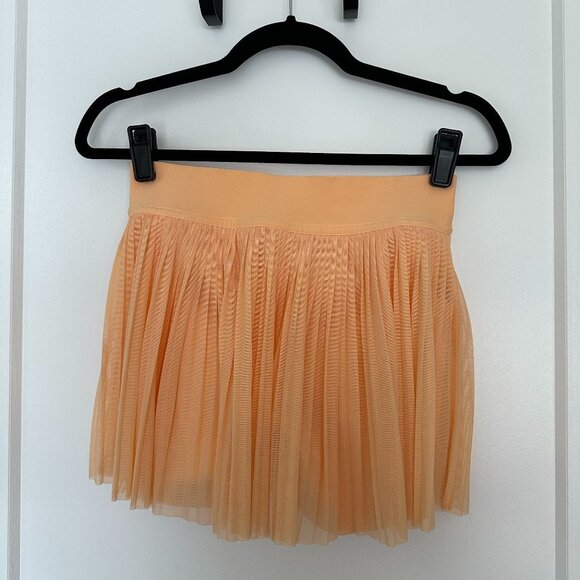 Lululemon Mesh Pleats Mid-Rise Mini Tennis Skirt, Summer Glow Size 4 - Picture 6 of 6